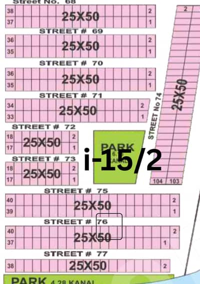 5 Marla (1250 Sq. Ft/139 Sq. Yd) Possession Corner Plot Available For Sale Price. 80 Lakh