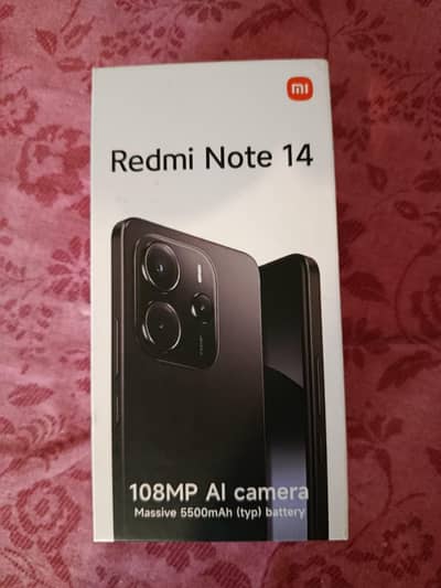 Xiaomi Redmi Note 14 RAM 8+8 Memory 256