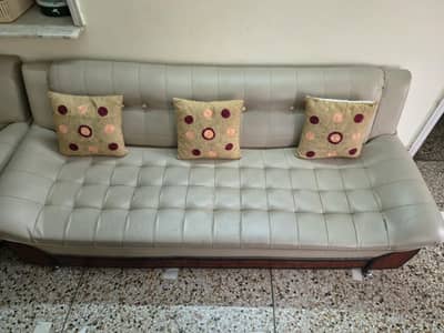 5 Seater Sofa Set Leather/Rexine