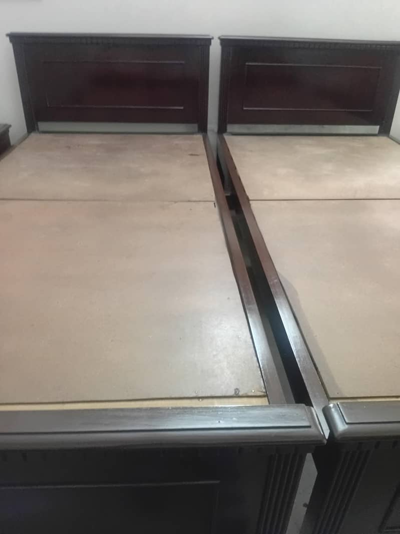 two single  beds 1