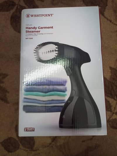 Handy Delux Garment Steamer (Westpoint) 8 months warranty remaining