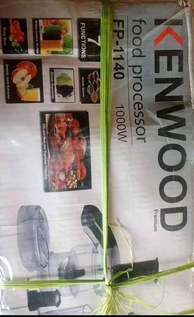 Kenwood Food Processor 1000W - Daba Pack - Brand New - Food Factory