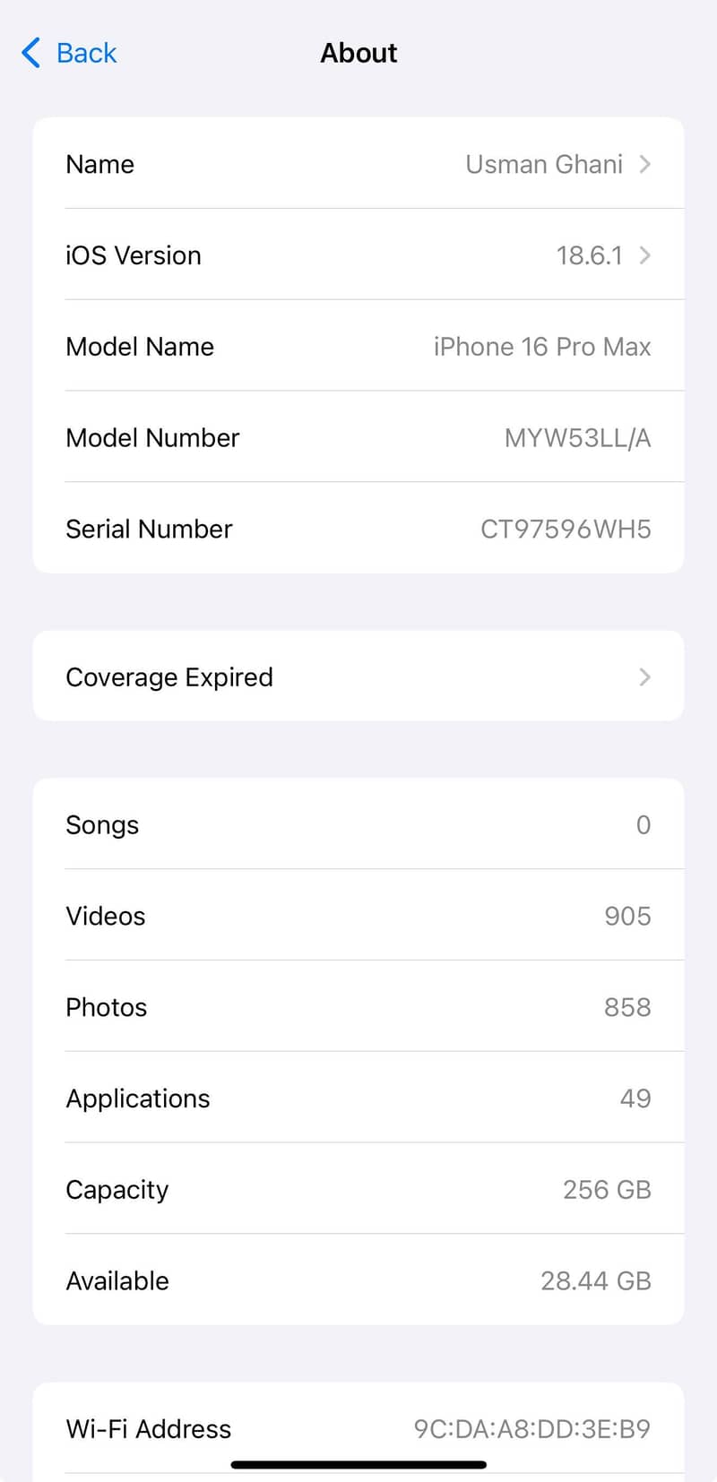 Apple iPhone 16 Pro Max JV 6