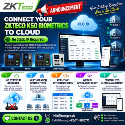Zkteco Biotime Desktop Time Attendance software K50 MB460 Senseface2a
