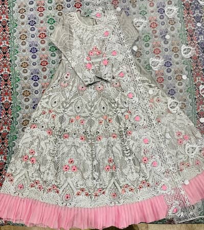 Fancy Bridal Party Wear Maxi – Elegant Design, Used Once