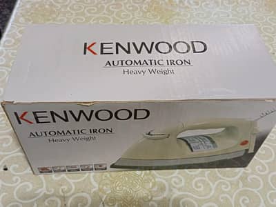 Kenwood Automatic Iron - Heavy Weight - Brand New Daba Pack