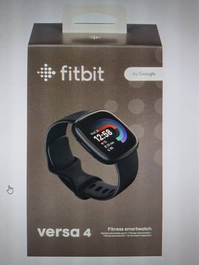 Fitbit Versa 4 Activity Tracker Black Graphite