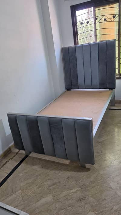 single bed with dressing table and sofa set