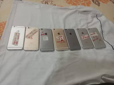 Apple iPhone 6 6s 6plus motherboards PTA/ non PTA approved