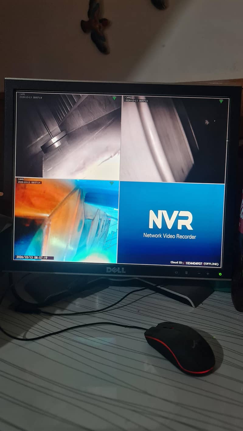 8 چینل وائرلیس NVR + 2TB ہارڈ ڈسک + 3 وائرلیس کیمرے - زبردست کنڈیشن 3