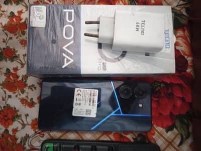 Tecno Pova 5 Pro 5G (Ram 8+8) (Rom 256) 68wt fast charging