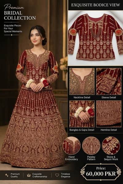 Bridal dress | Wedding Lehnga | Bridal Lehanga | Lehenga