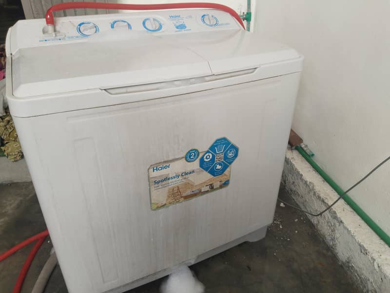 Haier Semi Automatic machine-top load 0