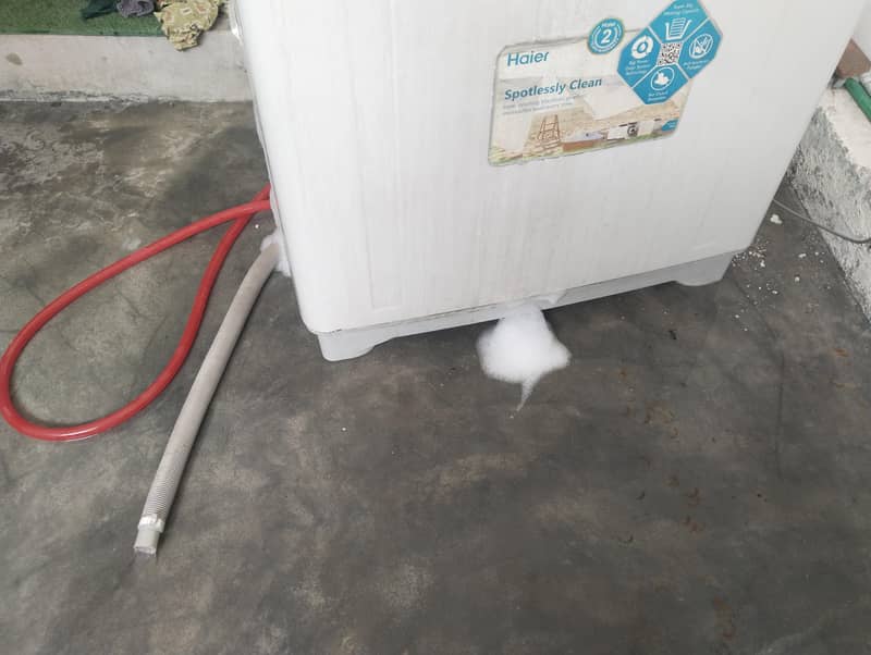 Haier Semi Automatic machine-top load 1
