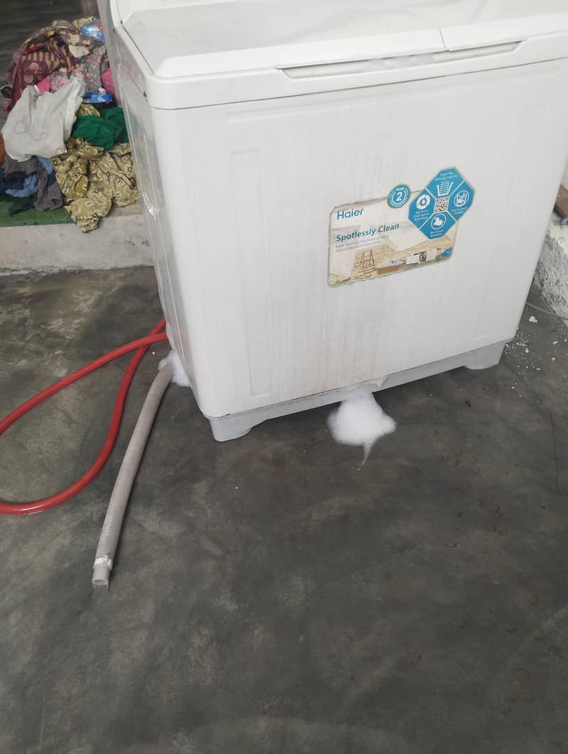 Haier Semi Automatic machine-top load 2