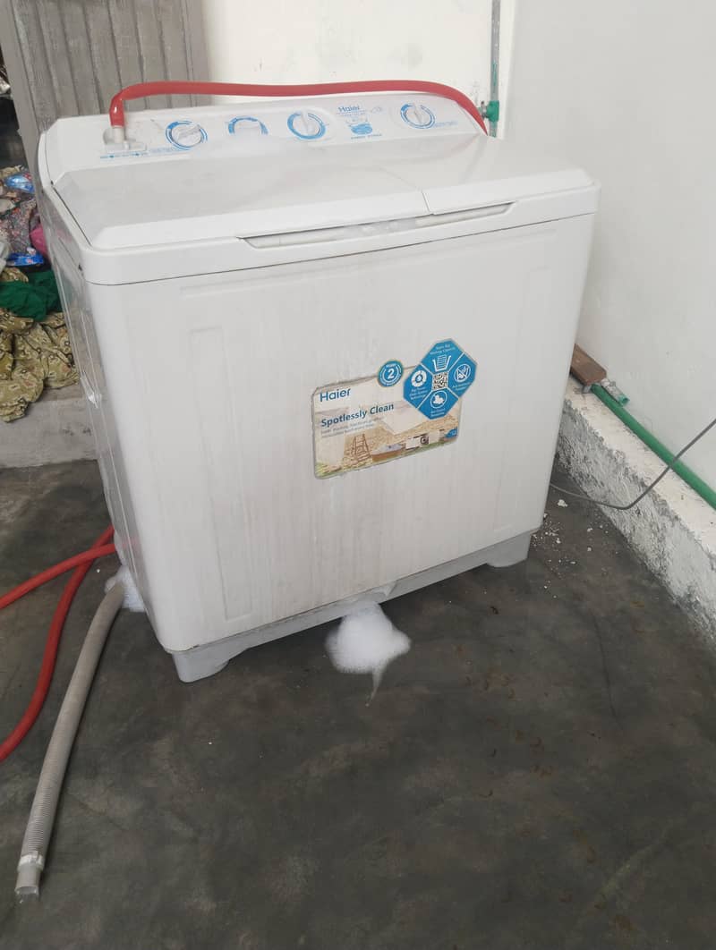 Haier Semi Automatic machine-top load 3