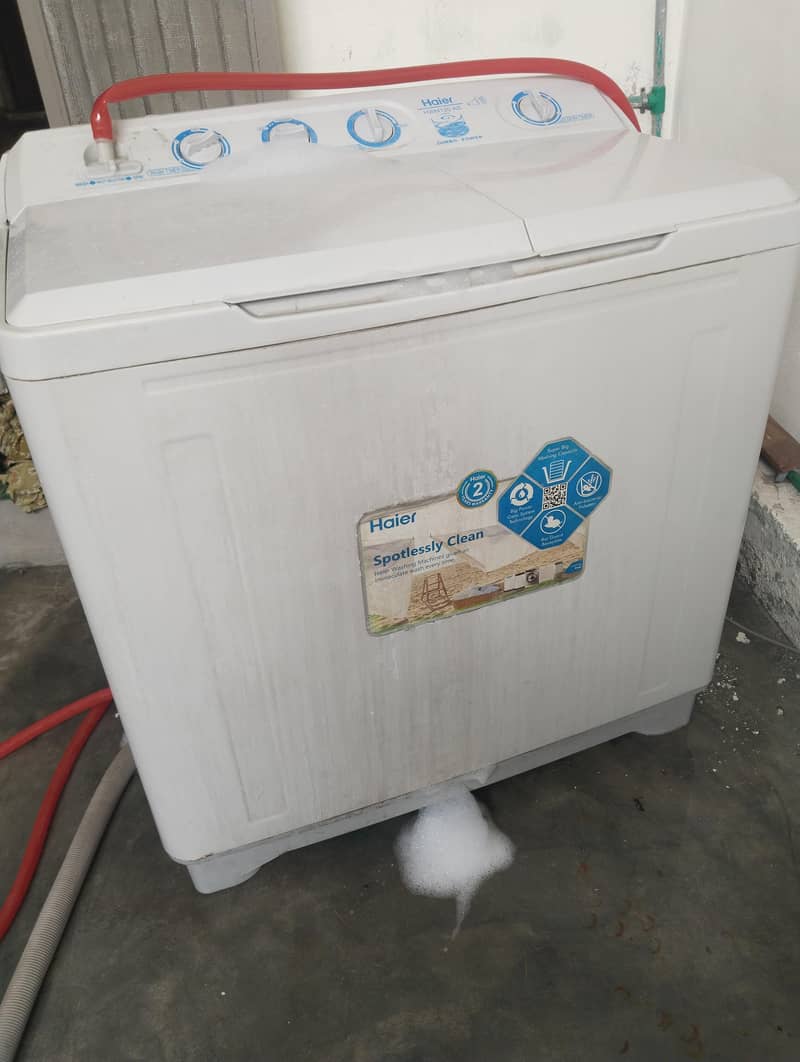Haier Semi Automatic machine-top load 4