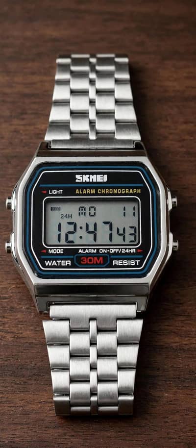 alarm digital watch & water proof