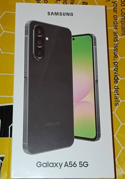 Samsung Mobile A56 8 / 256 GB 5G Non-PTA Approved Box Pack