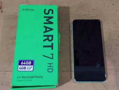 Infinix Smart 7 Phone 4Gb Ram 64Gb Rom 6.6" Big Display