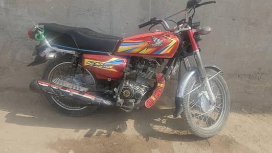 Urgent sale honda 125 2019 model