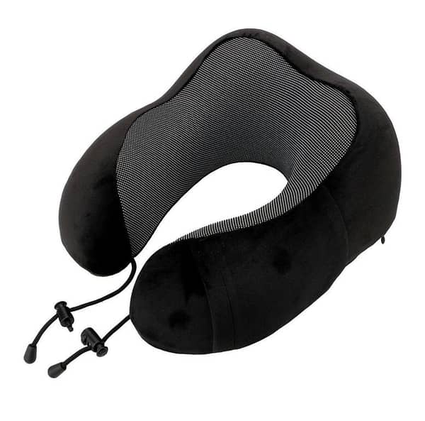 U Shaped Travel Neck Pillow with Memory Foam – Imported