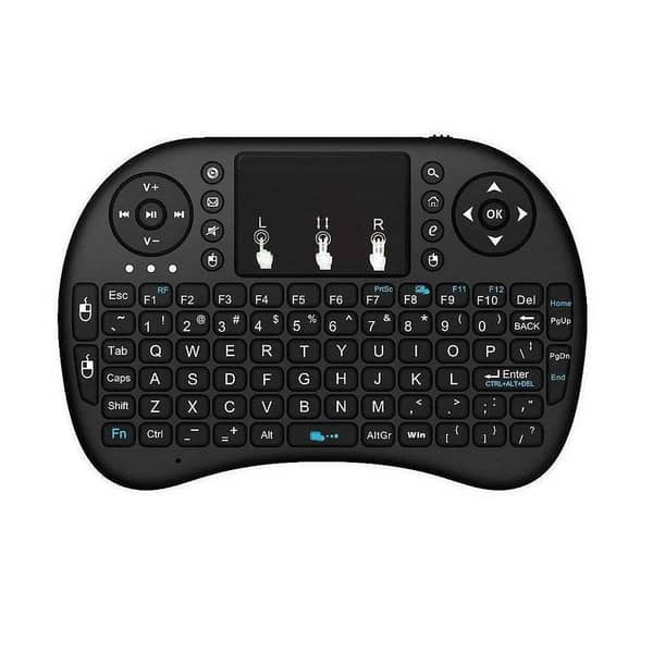 3 Colors RGB Mini Wireless Keyboard Remote Control For Android TV
