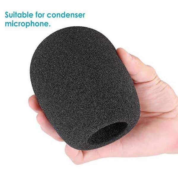Ball-Type Foam Pop Filter for Condenser Microphone