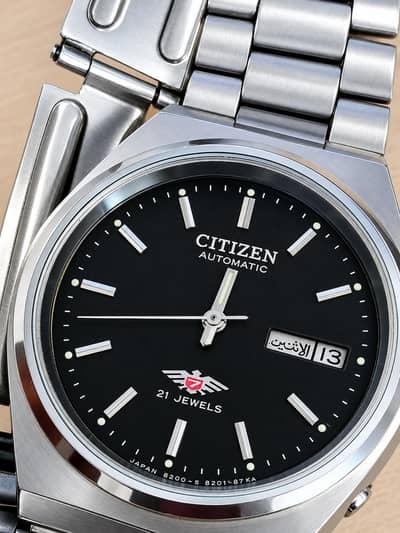 Citizen Eagle 7 Stainless Steel 21-jewels Arabic