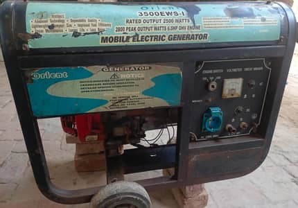 Orient 3500EWS-I Petrol Generator – 2500W / 2800W Peak