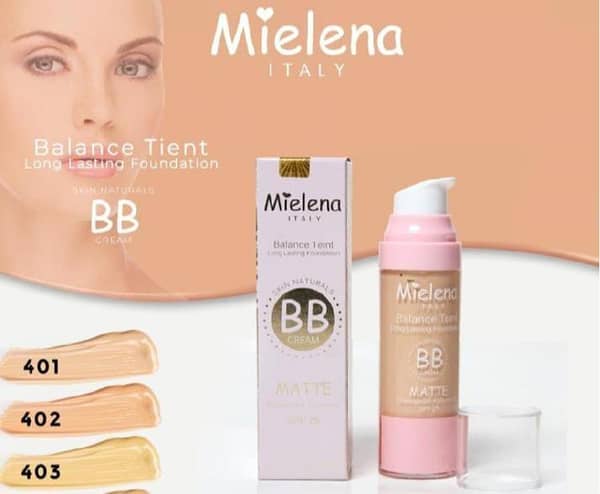 Meilena foundation and highlighters collection