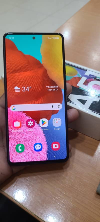 Samsung Mobile A51 6/128 with box original