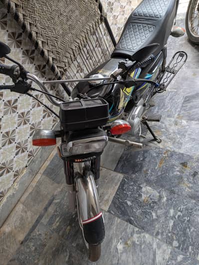 Honda CG125 15 converted to 26 model