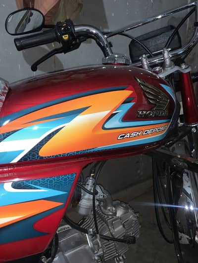 Honda CD 70 2026 only 450 km drive