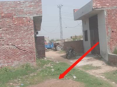2.5 Marla plot 3rd plot from 50ft carpeted road few steps from 200ft LDA City road near Ferozepur road gajjumate Lahore