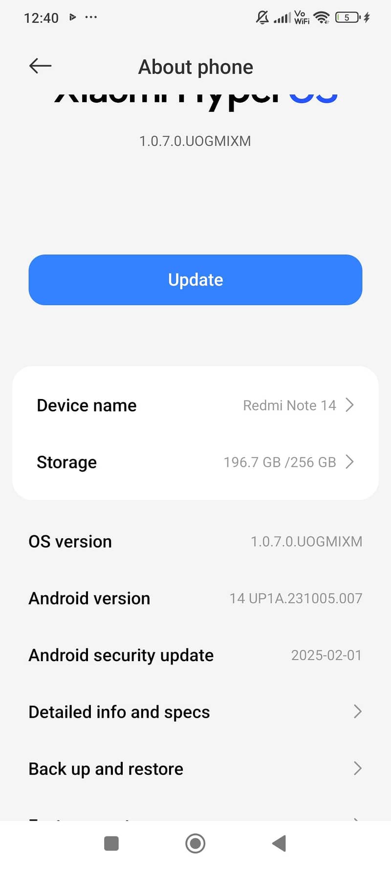 REDMI NOTE 14 1