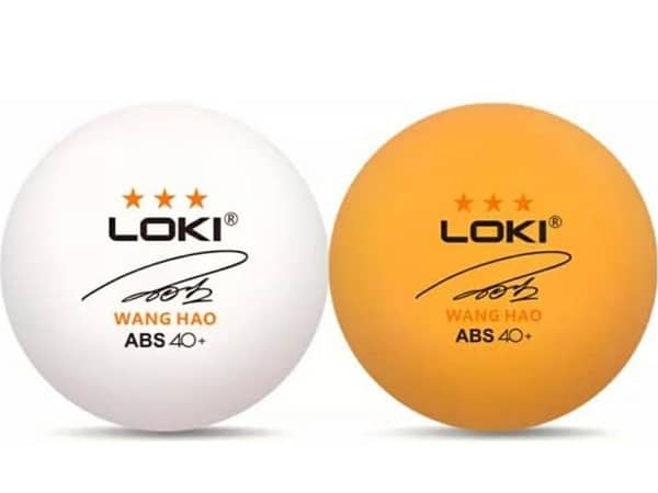 LOKI - 6 Pcs Table tennis / ping pong balls box - 40+ - High quality - Extra bounce