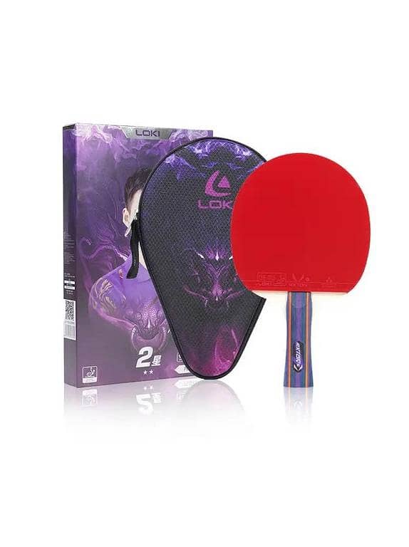LOKI Rxton Series Table Tennis Racket | Professional Ping Pong Bat | High Speed & Spin | Table Tennis Paddle