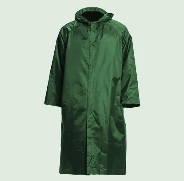 Parachute Material Raincoats 100% Waterproof, Long-Lasting, Random Color (Firozi/Green/Black)
