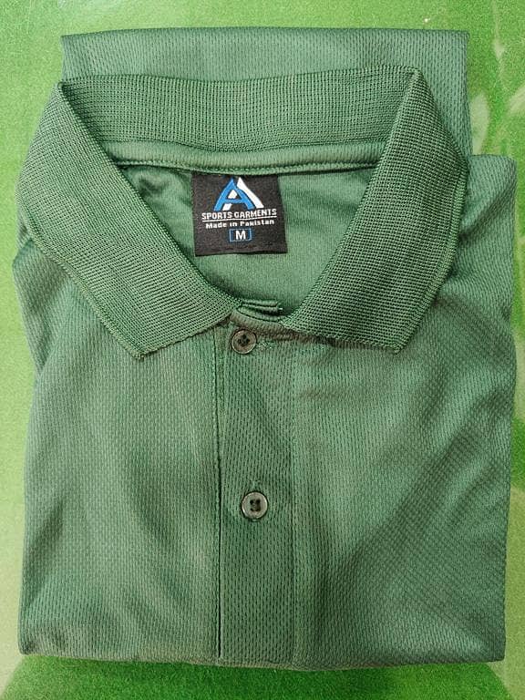 Polyster Polo T-shirts Unisex