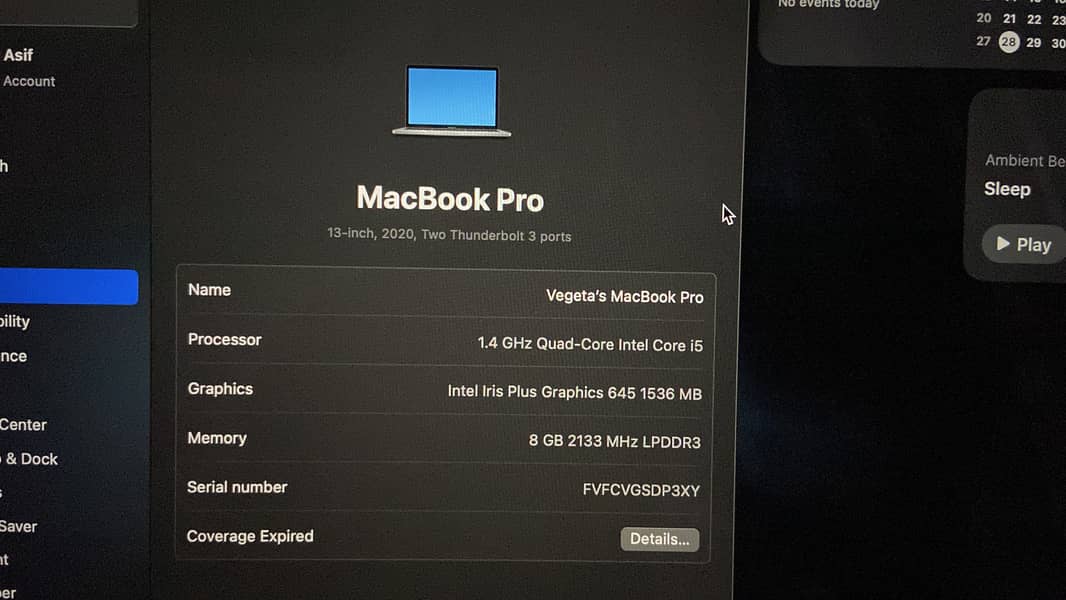 Macbook 2020 Pro 4