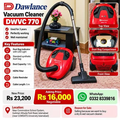 Dalawance vacuum cleaner