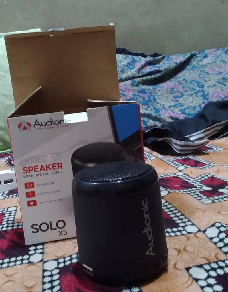 Audionic Solo X5 Portable Bluetooth Speaker 5