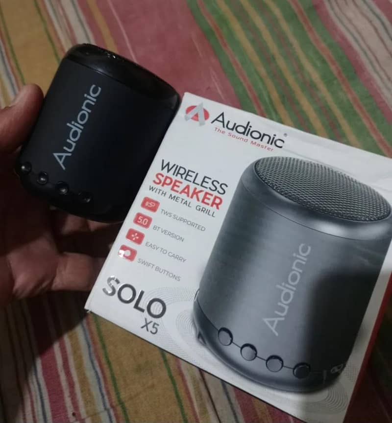 Audionic Solo X5 Portable Bluetooth Speaker 7