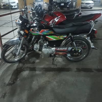 Honda CD70 2021 used black colour