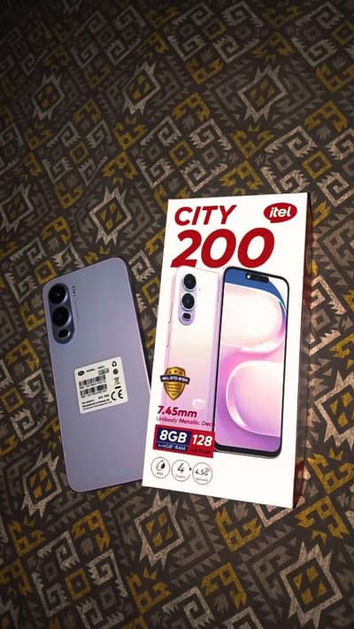 Itel city 200 PTA APPROVED 1.5MONTH USED ONLY