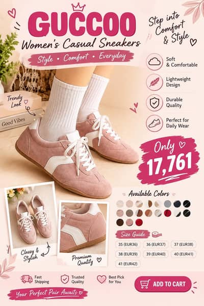 women pink casual sneakers stylish ladies shooes comfortable sneakers