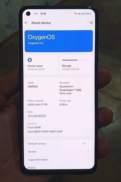 One Plus 8T 12/256 single sim
