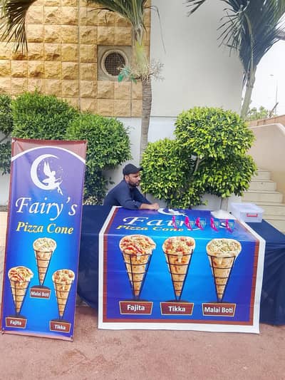 Pizza corn machine