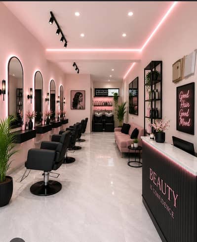 spa and saloon for females